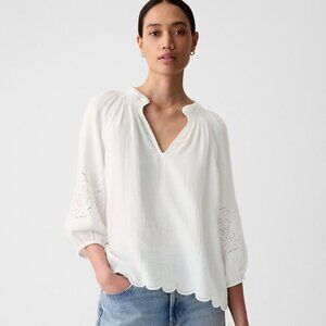 Gap Eyelet Shirt - Size XS